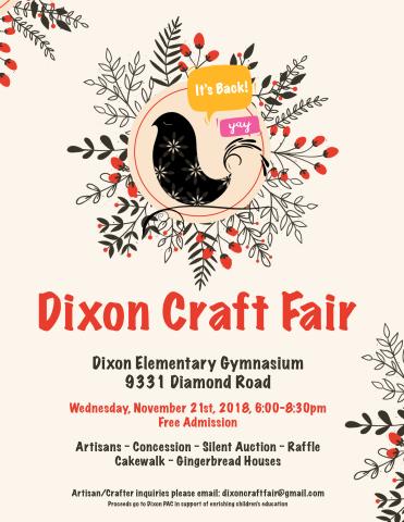 Craft Fair 2018 - All Hands on Deck