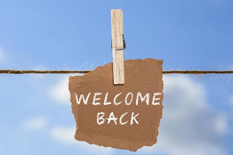 Welcome Back!